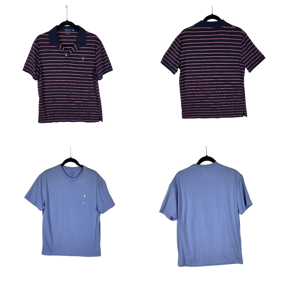 2 Polo ralph lauren classic fit men's t-shirt size M